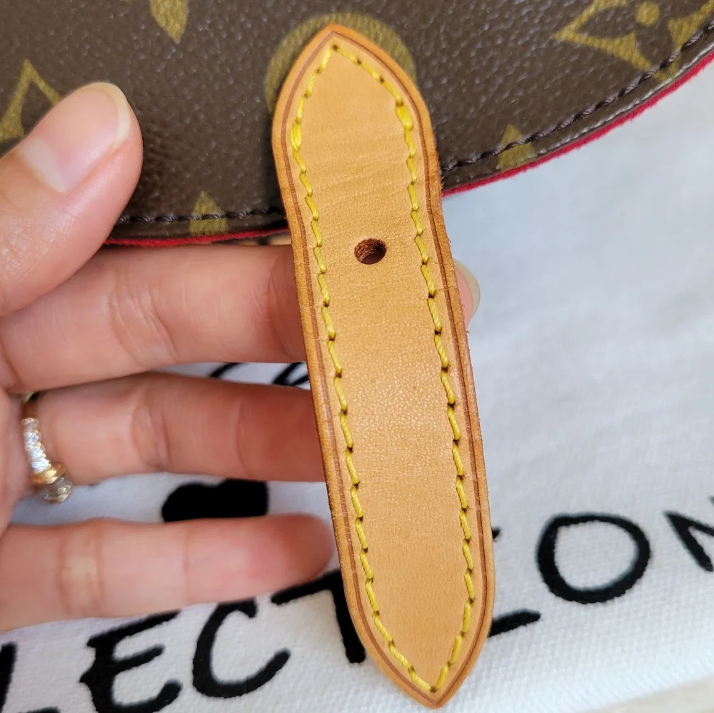VERY CUTE ❤️Authentic LOUIS VUITTON Tambourine Shoulder/Crossbody Bag Monogram